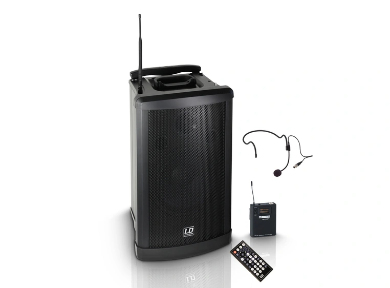 LD Systems Roadman 102 - Portable PA Speaker with Headset 